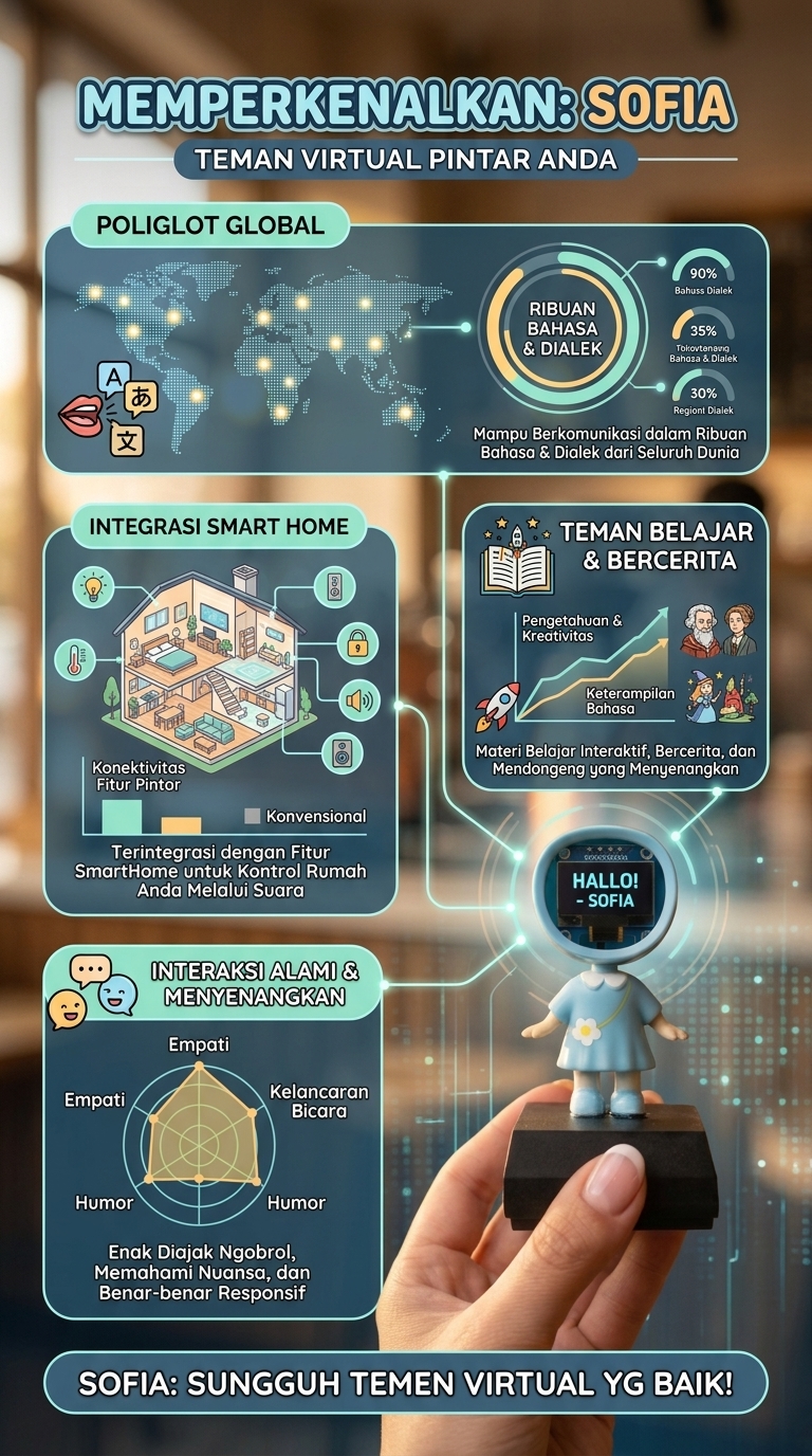 Infografis Boneka AI SOFIA